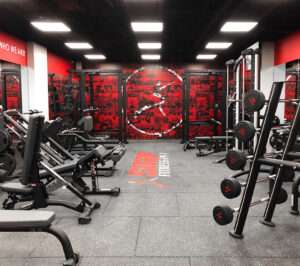 Snap Fitness Free Weights Area